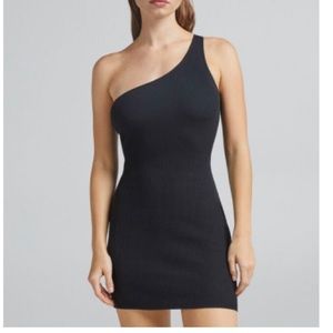 Bershka Asymmetric Bodycon Dress